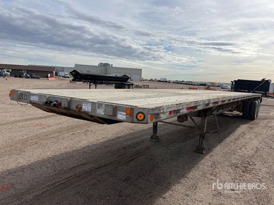 2008 Lufkin 45 ft T/A Flatbed Trailer