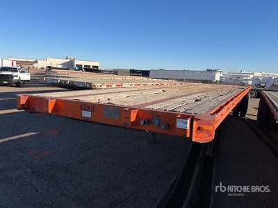 1997 Great Dane GPMWSAR248 48 ft T/A Spread Axle Flatbed Trailer