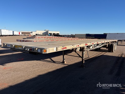 2008 Utility 45 ft T/A Flatbed Trailer
