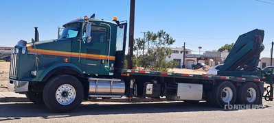 2008 Palfinger PK32080 17000 lb Knuckle Boom on 2009 Kenworth T-800 6x4 Camion con Grua / Boom Truck