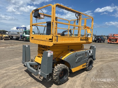 2017 Haulotte Compact 12DX 4x4 Diesel Plateforme élévatrice à ciseaux