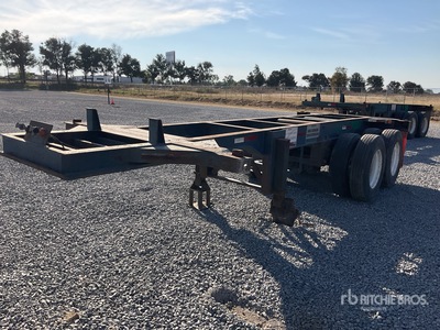 2014 Imver 20 ft T/A Container Trailer
