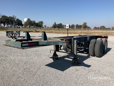 2017 Imver 20 ft T/A Remolque Portacontenedor / Container Trailer