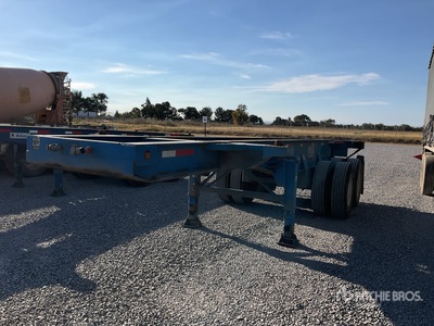 2019 De Lucio T/A Remolque Portacontenedor / Container Trailer