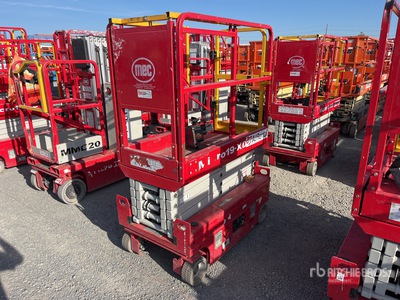 2023 MEC Micro 19-XD Electric Scissor Lift