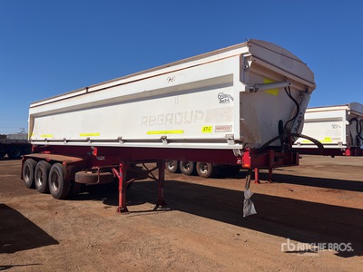 2021 Bruce Rock Engineering 8.5 m Tri/A Side Dump Trailer