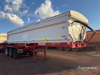 2021 Bruce Rock Engineering 8.5 m Tri/A Side Dump Trailer