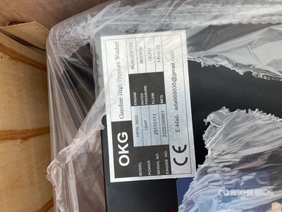 2025 OKG HPW-3600&HPW-2800 Qty of (2)Pressure Washer Pressure Washer (Unused)