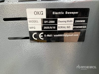 2025 OKG DY-2000 Sweeper Truck Sweeper Truck (Unused)