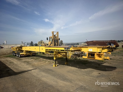 2017 Drake 19 m - 60 m Extendable Wind Blade and Tower Specialty Trailer