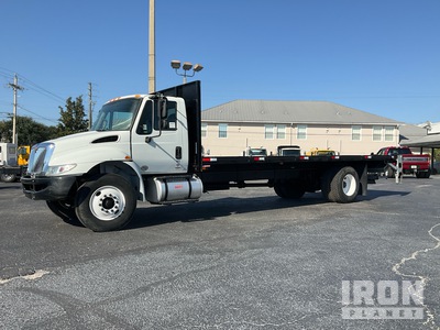 2018 International 4300SBA 4x2 Flatbed Truck