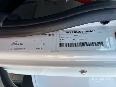 2018 International 4300 Water Truck