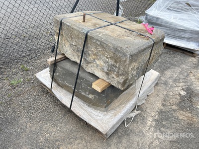 Quantity of (2) Bluestone Blocks