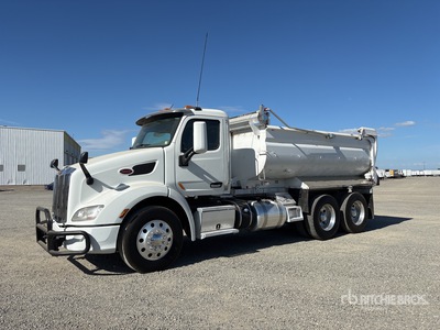 2019 Peterbilt 579 6x4 T/A Dump Truck