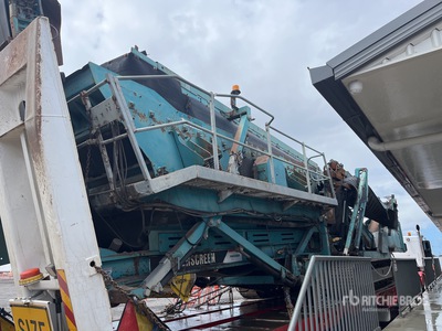 2006 Powerscreen Chieftain 2100 Scherminstallatie