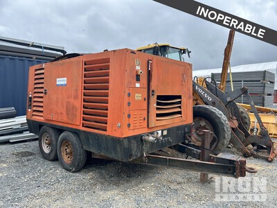 Sullair 900H CAT 900 cfm Mobile Compresor de aire (Inoperable)