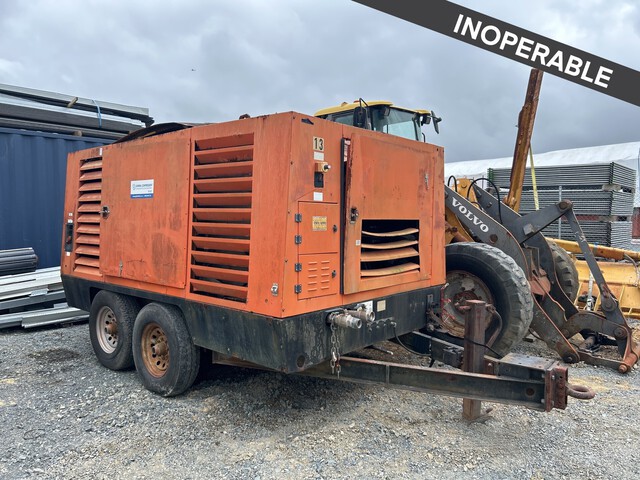 Sullair 900H CAT 900 cfm Mobile Air Compressor (Inoperable) Sullair 900H CAT 900 cfm Mobile Air Compressor (Inoperable)