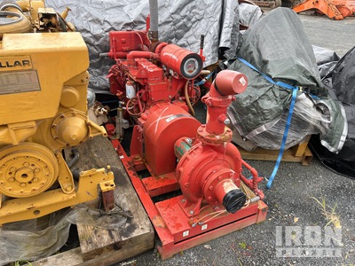 Grinnell Fire Pump Skid-Mounted Waterpomp