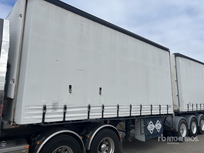 2005 Vawdrey VB S3 Curtain Side Trailer