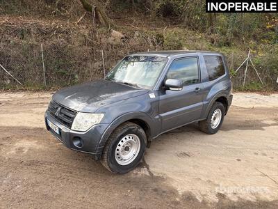 2010 Mitsubishi Pajero 4x4 SUV (Inoperable)