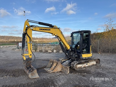 2017 Yanmar VIO57-6A Mini-Pelle Mini Excavator