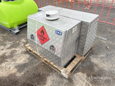 Quantity of (2) HRD Storage Box / Ute Tool Box