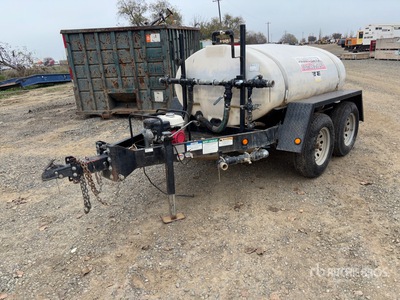 2013 Wylie 500 gal T/A Water Tank Trailer