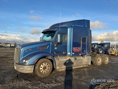 2018 Peterbilt 579 6x2 T/A Sleeper Truck Tractor