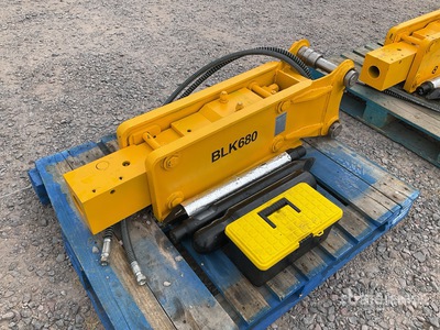2025 BLK 680 Martillo Hidraulico (Sin Usar) / Backhoe Hydraulic Breaker - Fits 4 - 7 ton Excavators (Unused)