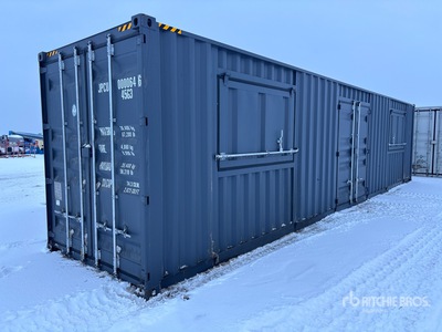 2025 40 ft High Cube Multi-Door Contenedor de almacenamiento