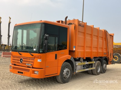 2007 Mercedes-Benz Econic 2629 6x2 Rear Loader Waste Collection Truck