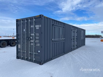 2025 40 ft High Cube Multi-Door Storage Container