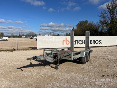 2022 GOURDON GPA350 T/A Remorque 2 Essieux Equipment Trailer