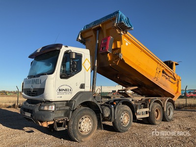 2007 Renault Kerax 410.42 8x4 Twin-Steer Tri/A Camión dumper