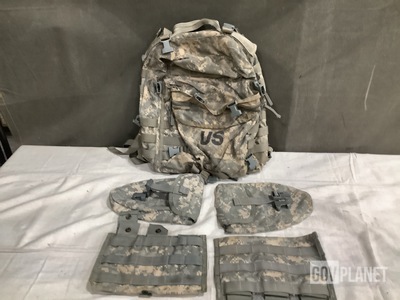 (76) M4 Three Mag Pouches, (10) Assault Packs & Assorted Items