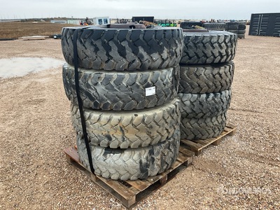 Quantity of (8) Continental 14.00R20 Räder