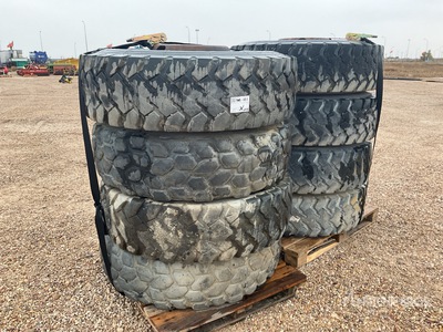 Quantity of (8) Continental 14.00R20 Räder