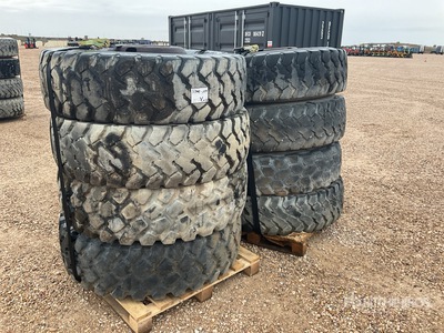 Quantity of (8) Continental 14.00R20 Räder