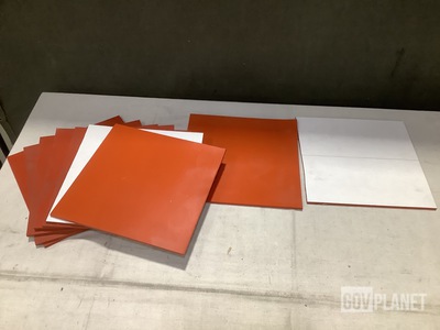 (198) 12' x 12" x 1/4" Rubber Sheets