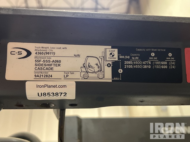 MONTACARGAS 2014 CROWN C5