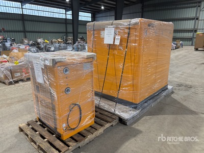 2022 Pneu-Airtec AT-100HP 12.81 m3/min Skid-Mounted Electric 480V Rotary Compresor de aire (Unused)