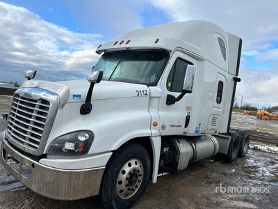 2018 Freightliner Cascadia 125 6x4 T/A Slaapcabine Trekker
