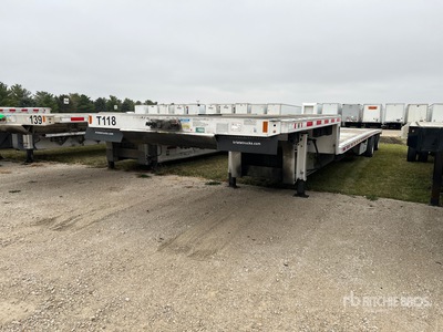 2020 Fontaine 80000 lb 53 ft T/A Flatbed Trailer