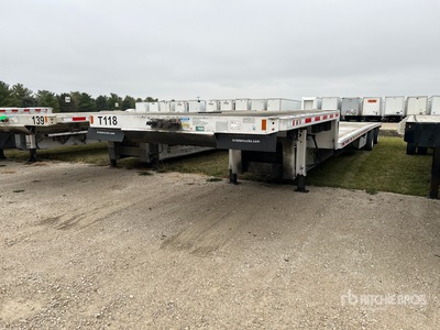 2020 Fontaine 53 ft T/A Spread Axle Plataforma Rebajada