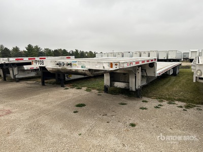 2020 Fontaine HAR52D22RSA 53 ft T/A Spread Axle Single Drop ステップデッキトレーラー