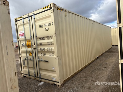 2024 40 ft High Cube Double-Ended Storage Container