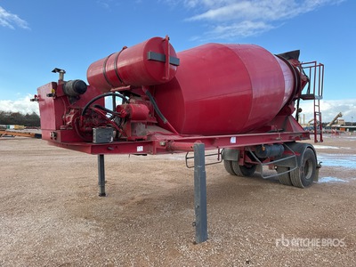1996 Dorgler SRB1RMOD S/A Semi-Remorque Malaxeuse Mixer Trailer