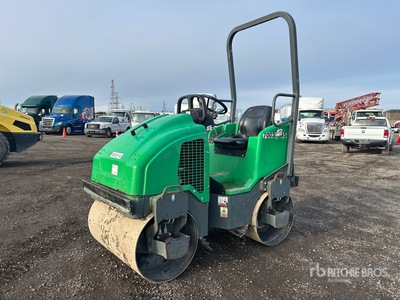 2018 Wacker Neuson RD12A Double Drum Roller