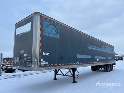 2000 Manac 53 ft x 102 in T/A Remorque fourgon