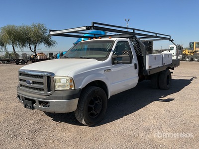 2007 Ford F-350 XL 4x2 Platte vrachtwagen